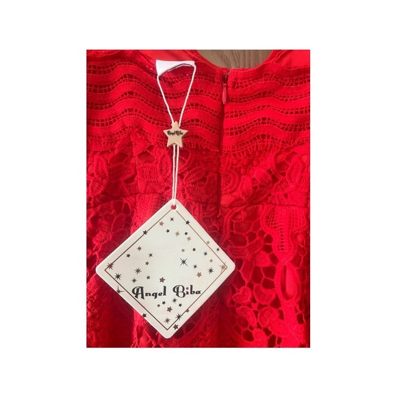 Angel Biba red dress. Never been worn. NWT - Picture 3 of 3